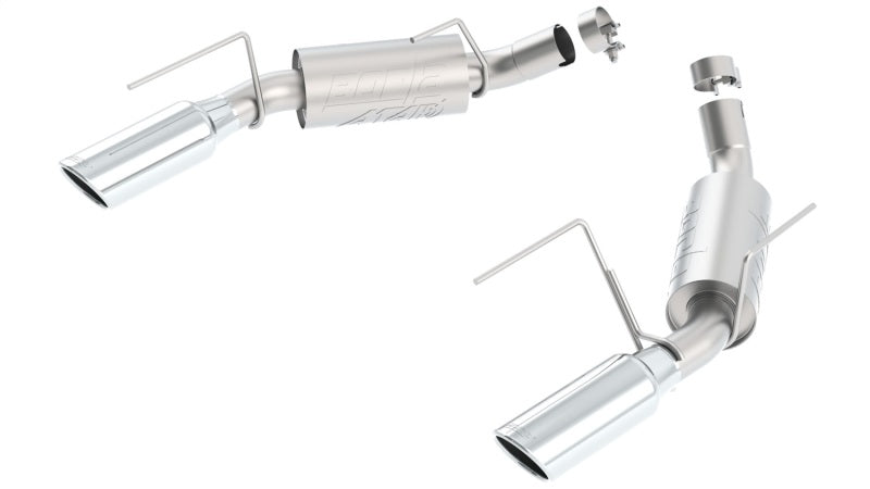 Borla 05-09 Mustang GT/Bullitt 4.6L 8cyl Aggressive ATAK Exhaust (rear - 11806-C-Dub Tech