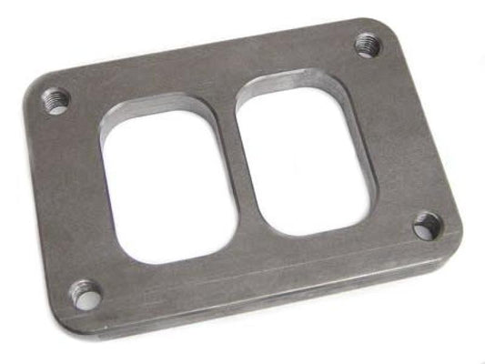 ATP 4 Bolt 1/2in Thick T6 Divided Turbo Inlet Flange - ATP-FLS-027-C-Dub Tech