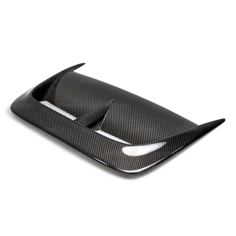 Seibon 04-05 Subaru WRX/STi CW Carbon Fiber Hood Scoop - - HDS0405SBIMP-CW