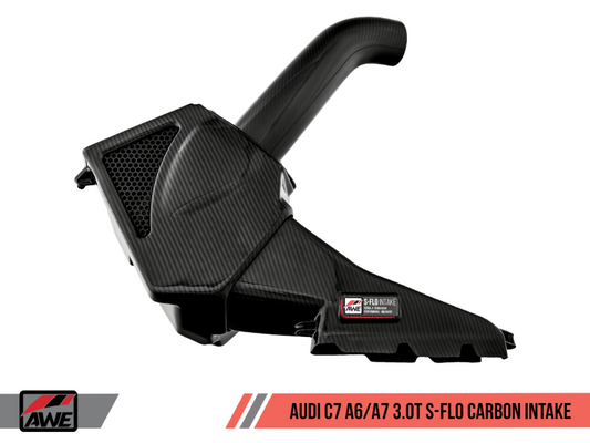 AWE Tuning Audi C7 A6 / A7 3.0T S-FLO Carbon - 2660-15022-C-Dub Tech