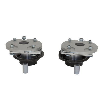 BBK 05-14 Mustang Caster Camber Plate Kit - Silver Anodized - 2551-C-Dub Tech