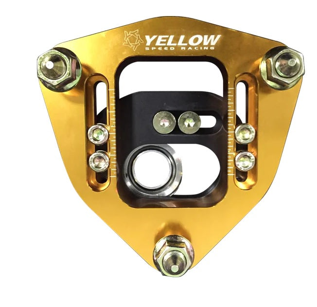 Yellow Speed Racing 3D Upper Mounts (Camber / Caster) - Nissan 240sx / Silvia 1995-2000 (S14/S15)