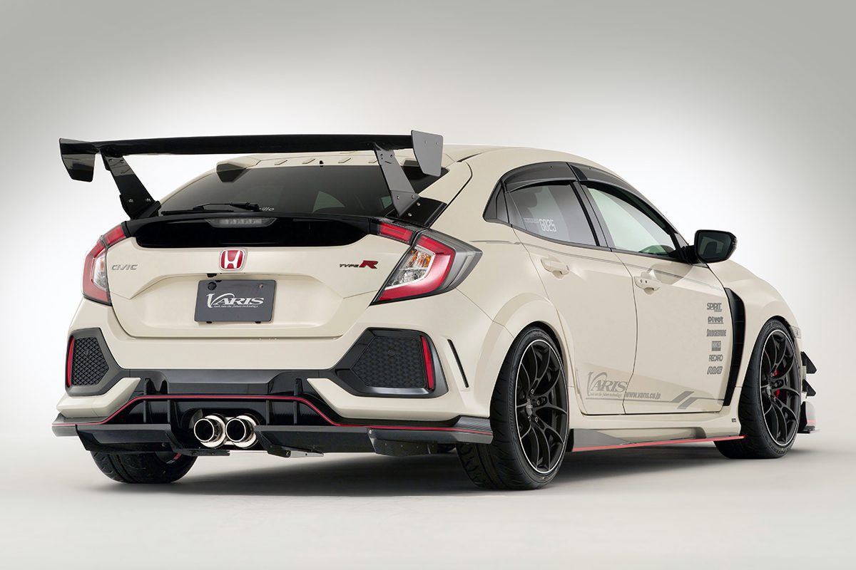 Varis Arising-II Style Side Skirts - Honda Civic Type-R FK8