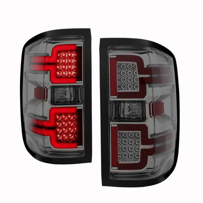 ANZO 2014-2018 Chevy Silverado 1500 LED Taillights Smoke - 311290-C-Dub Tech