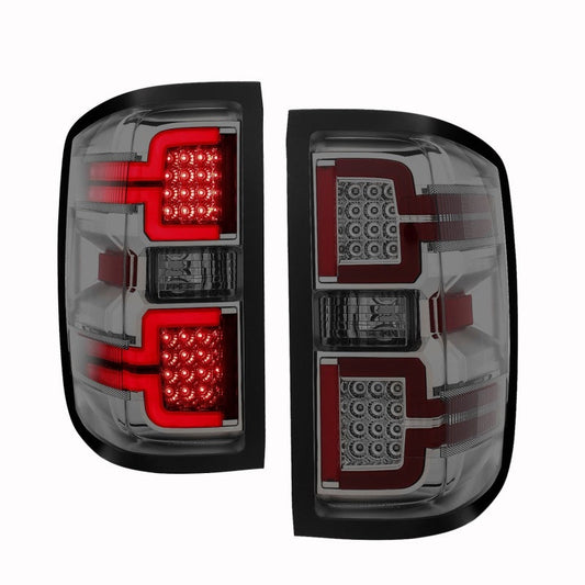 ANZO 2014-2018 Chevy Silverado 1500 LED Taillights Smoke - 311290-C-Dub Tech