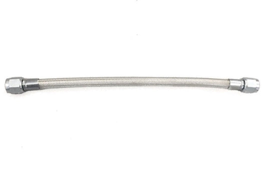 ATP 18in -6AN Steel Braided Hose (For Oil/Coolant) - ATP-FTG-183-C-Dub Tech