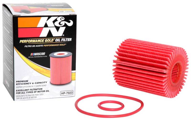 K&N Performance Oil Filter for 06-14 Toyota/Lexus Various Applications - HP-7023