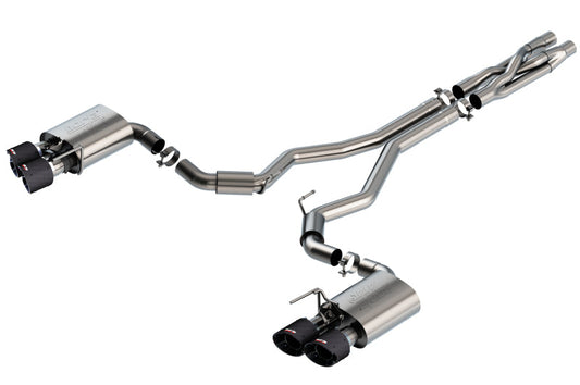 Borla 2020 Ford GT500 5.2L AT 3in ATAK CatBack Exhaust - 140837CF