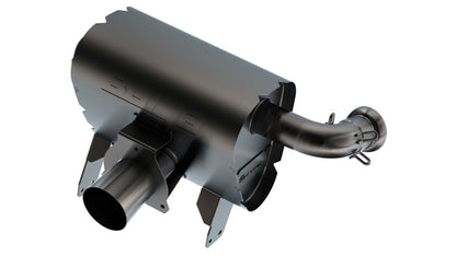 Borla 15-22 Can-Am Maverick X3 900cc Triple Turbo Manifold-Back Exhaust - 12677CB