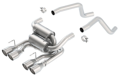 Borla 05-08 Corvette Convertible/Coupe 6.0L/6.2L 8cyl SS S-Type Exhaust (REAR - 11744-C-Dub Tech