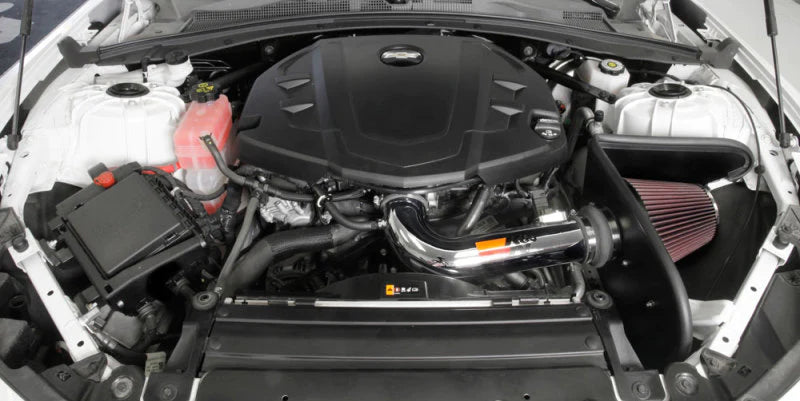 K&N 16-17 Chevy Camaro 3.6L Silver Typhoon Short Ram Intake - 69-4535TP