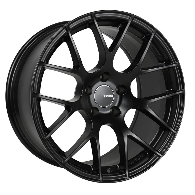 Enkei Raijin 18x8.5 50mm Offset 5x114.3 Bolt Pattern 72.6 Bore - 467-885-6550BK