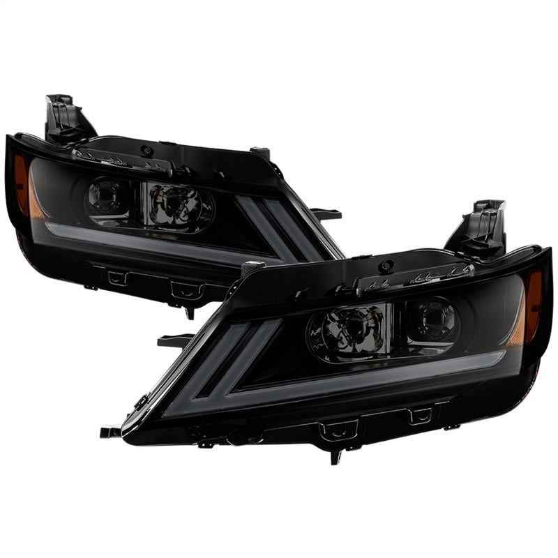 xTune 14-18 Chevy Impala (Excl Limited) DRL Halogen Proj Headlights - 9042881