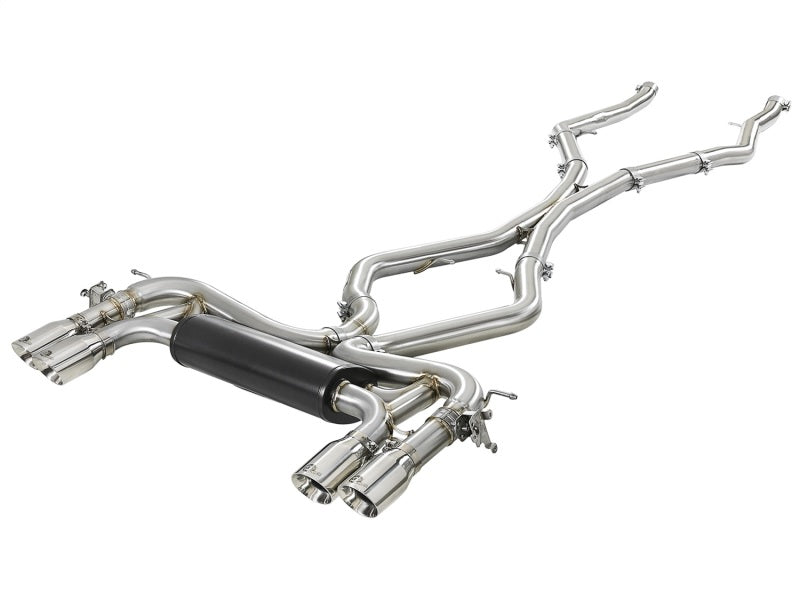 aFe MACHForce XP Exhausts Cat-Back SS 21 BMW M2 Competition - 49-36351-P-C-Dub Tech