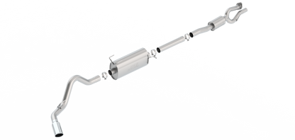 Borla S-Type Cat-Back 17-19 Ford F-250/350 Super Duty Side Exit - 140798