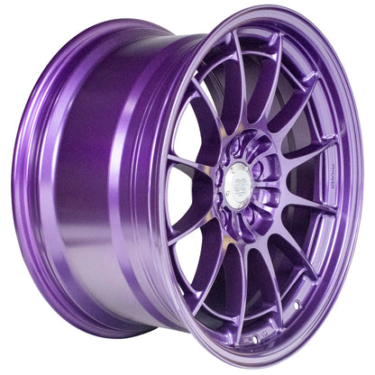 Enkei NT03+M 18x9.5 5x114.3 40mm Offset 72.6mm Bore Purple Wheel - 3658956540PR