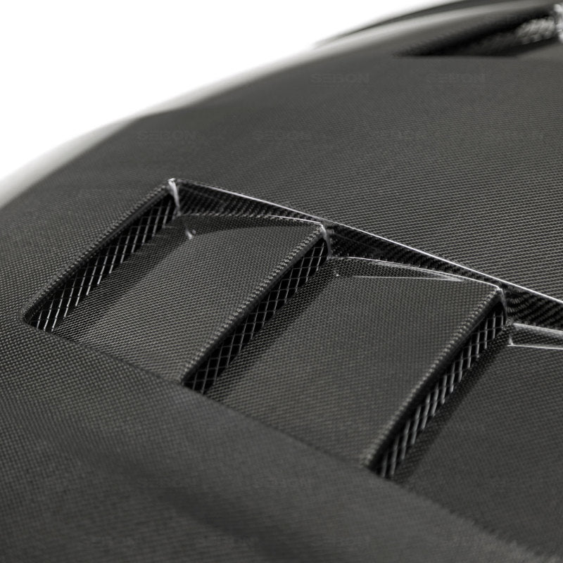 Seibon 02-07 Acura RSX (DC5) TS-Style Carbon Fiber Hood - HD0205ACRSX-TS