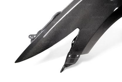 Seibon 14-15 Honda Civic 2 Door OE-Style Carbon Fiber Fenders - FF14HDCV2D
