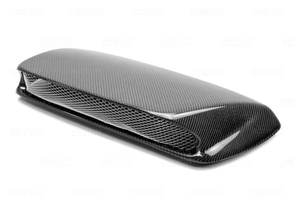 Seibon 02-03 Subaru WRX STi Carbon Fiber Hood Scoop - - HDS0203SBIMP-STI