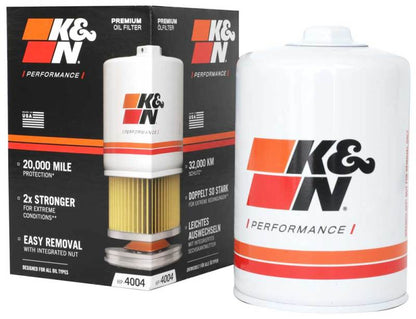 K&N Oil Filter OIL FILTER; AUTOMOTIVE - HP-4004
