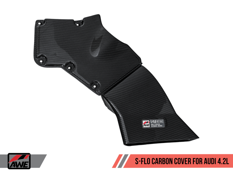 AWE Tuning Audi 3.0T S-FLO Carbon Cover - 2660-11012-C-Dub Tech