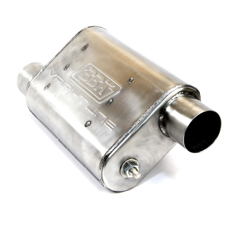 BBK VariTune Adjustable Performance Muffler 2-3/4 Offset/Offset Stainless Steel - 31025-C-Dub Tech