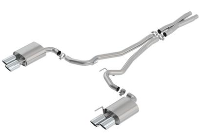 Borla S-Type Cat Back 18-20 Ford Mustang GT Convertible 2.5in - 140807