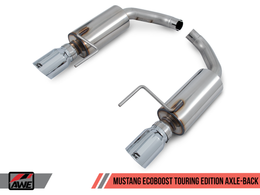 AWE Tuning S550 Mustang EcoBoost Axle-back Exhaust - Touring Edition - 3015-33086-C-Dub Tech