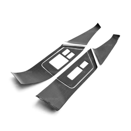 Seibon 09-14 Nissan GTR Carbon Fiber Door Trim Set (12 - CFI0910NSGTR-C