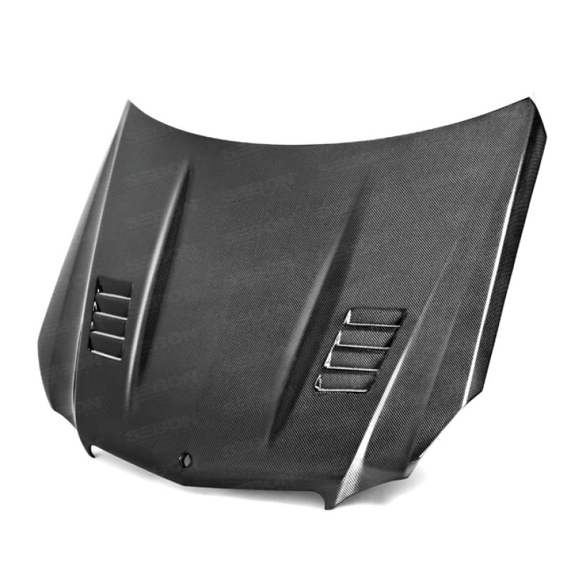 Seibon 10-12 Mercedes Benz E-Class Ct-Style Carbon Fiber Hood - HD1012MBW212-CT