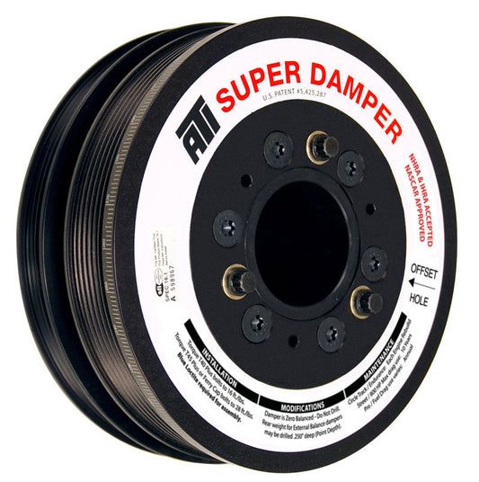 ATI Damper - 7.48in - Alum - 6/4 Grv - - ATI918628-C-Dub Tech