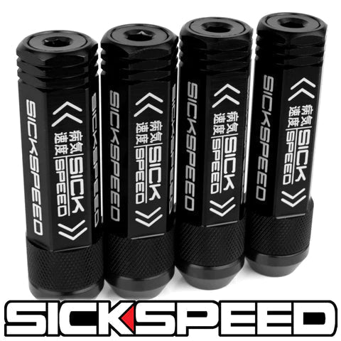 3PC STEEL LUG NUTS 4PC 14X2.0