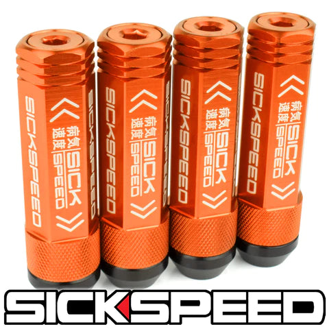 3PC STEEL LUG NUTS 4PC 1/2X20