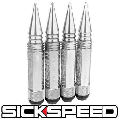 3PC STEEL LUG NUTS 4PC 14X1.5