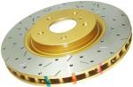 DBA 4000 Series Rotors Rear Drilled/Slotted Rotors For Nissan 350z 2003-2007 , Infiniti G35 2003-2004