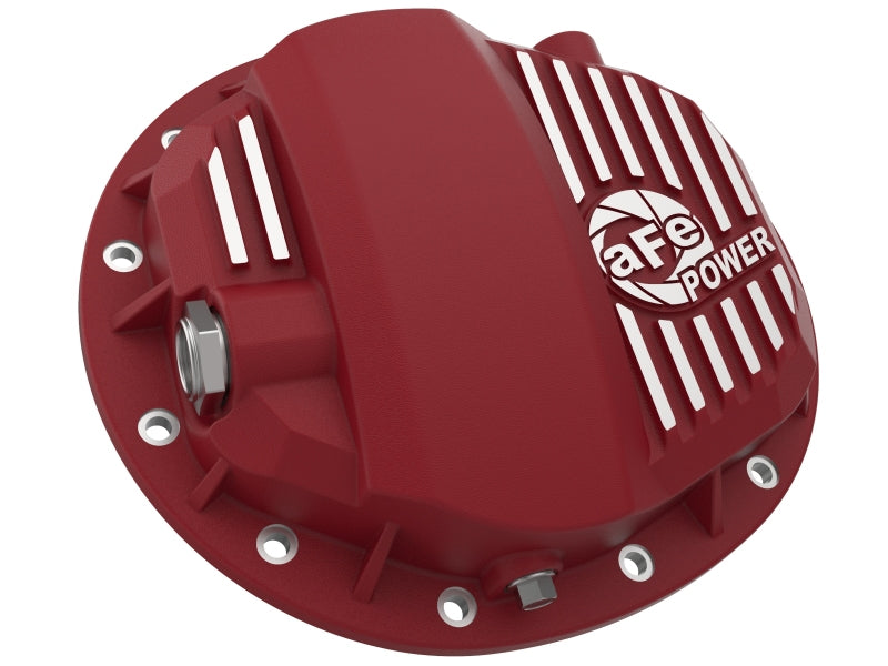 aFe Pro Series GMCH 9.5 Rear Diff Cover Red w/ - 46-71140R