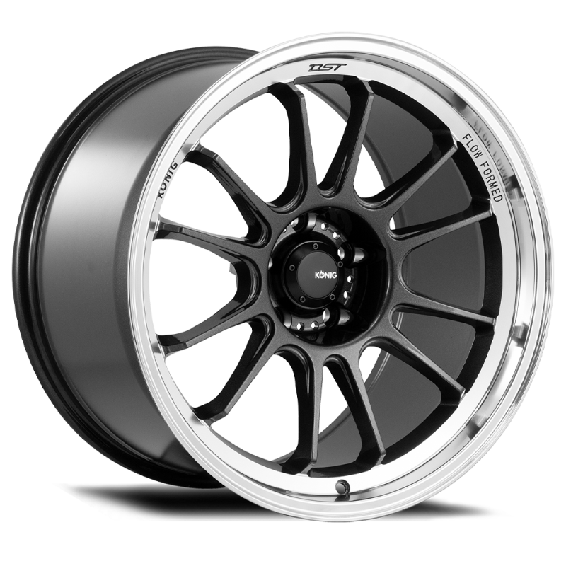KONIG HYPERGRAM METALLIC CARBON W/MACHINED LIP