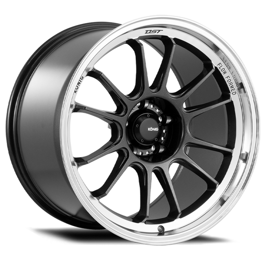 KONIG HYPERGRAM METALLIC CARBON W/MACHINED LIP