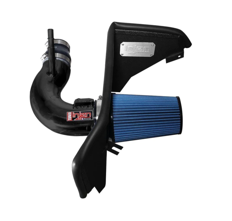 Injen 2016+ Chevy Camaro 2.0L Wrinkle Black Power-Flow Air Intake - PF7017WB