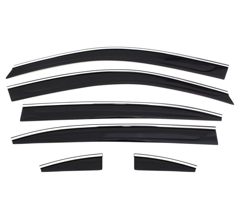 AVS 06-10 Infiniti M45 Ventvisor Low Profile Deflectors 6pc - - 796001-C-Dub Tech