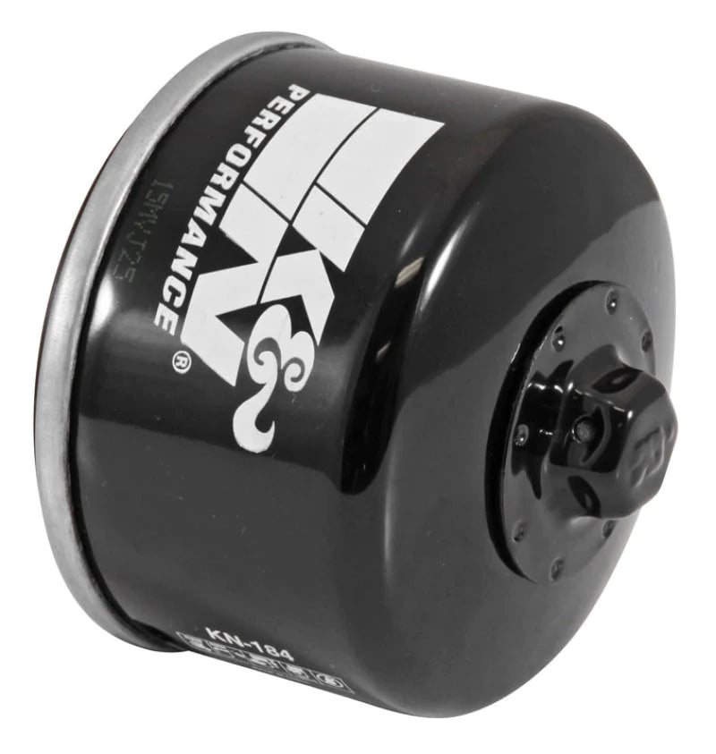 K&N Oil Filter 2.688in Height x 3.031in OD Powersports - - KN-184