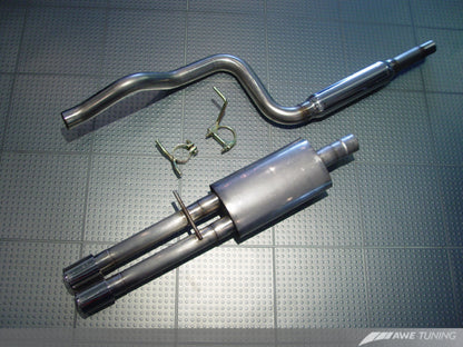AWE Tuning Mk4 Golf and GTI Cat-Back Performance Exhaust - - 3015-22020-C-Dub Tech