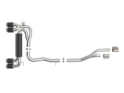 aFe MACHForce XP Exhausts Cat-Back SS 19-21 BMW M2 Competition - 49-36350-C-C-Dub Tech