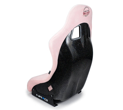 NRG FRP Bucket Seat Prisma Edition w/ Pearlized Back and - FRP-303PK-PRISMA