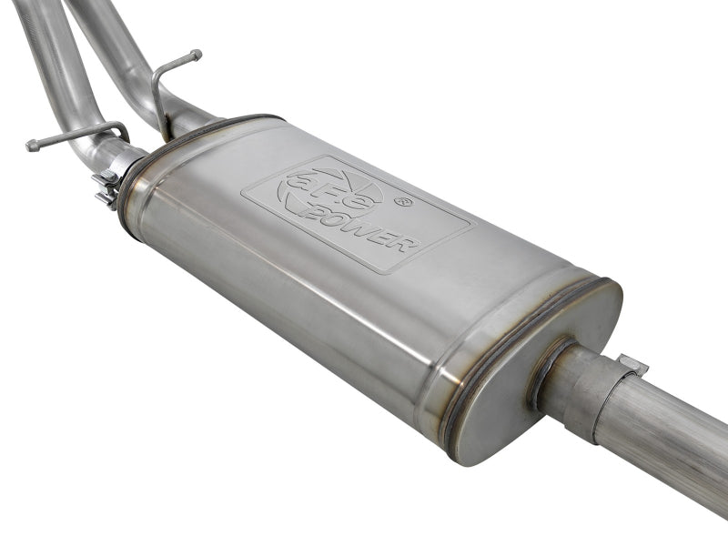 aFe Gemini XV 3in 304 SS Cat-Back Exhaust w/ Cutout - 49-34138