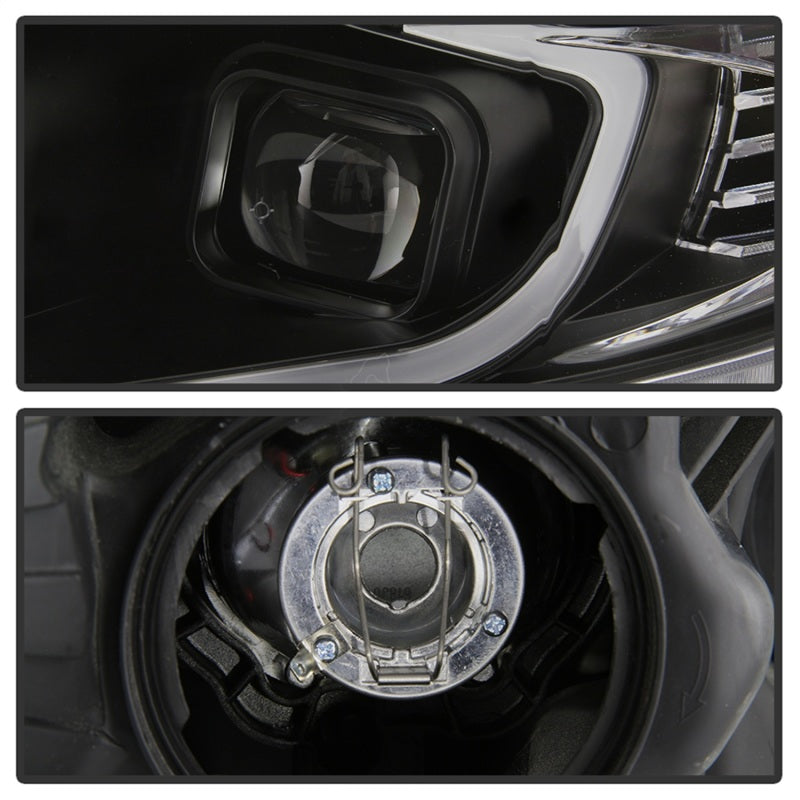 xTune 09-14 Acura Projector Headlights - Light Bar DRL - - 9042218