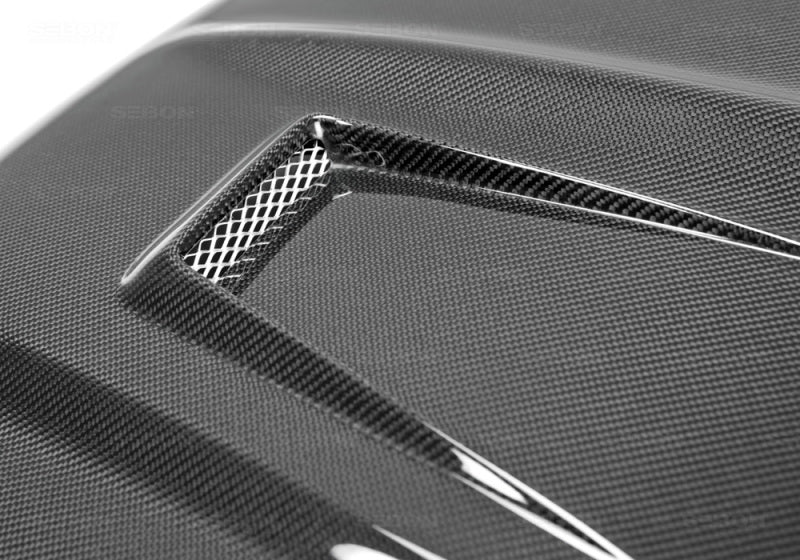 Seibon 08-11 Mercedes-Benz C-Class GT-Style Carbon Fiber Hood - HD0709MBW204-GT