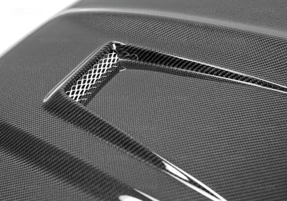 Seibon 08-11 Mercedes-Benz C-Class GT-Style Carbon Fiber Hood - HD0709MBW204-GT