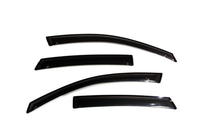 AVS 08-11 Ford Focus Ventvisor Outside Mount Window Deflectors 4pc - 94968-C-Dub Tech