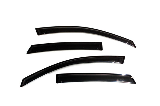 AVS 08-11 Ford Focus Ventvisor Outside Mount Window Deflectors 4pc - 94968-C-Dub Tech
